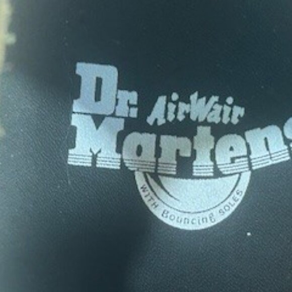 DOCTOR MARTENS DOCS POLISHED WHITE LEATHER 1461 QUAD LI PLATFORM 9 US M - Picture 6 of 6